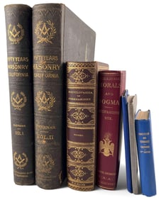 Grouping Of Books, Subjects Related To Free Masonry
