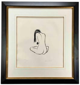 Grace Slick (American, b. 1942), "Slick," Aquatint Etching On Paper (1 of 14)