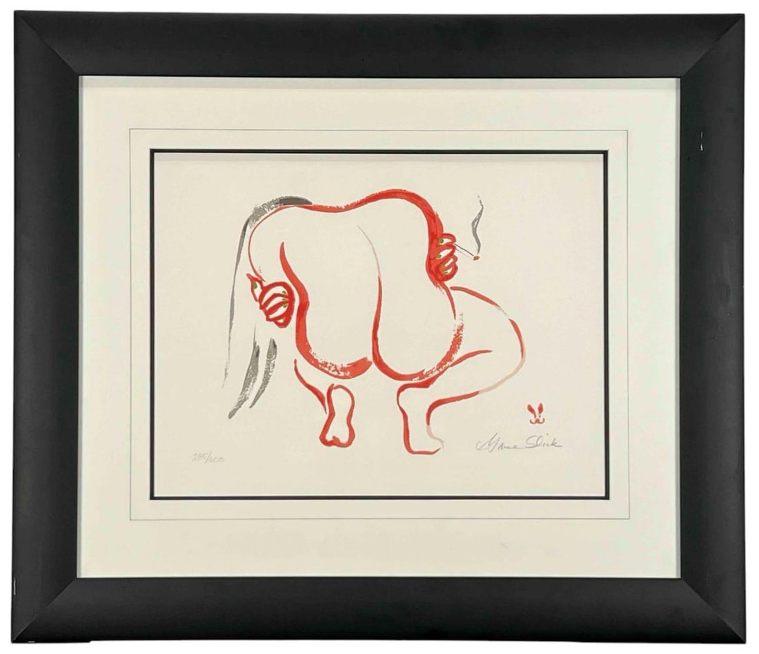 Grace Slick, Waiting, Hand Separated Serigraph (1 of 15)