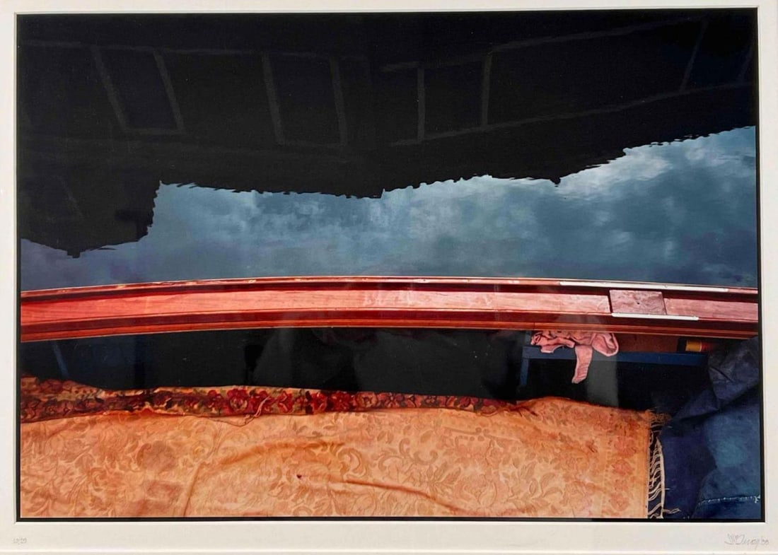 Jeffery Becom (American, b. 1953), Tapestry Boat, Venice 1985 (1 of 10)