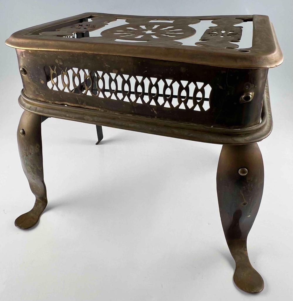 19th Century Brass & Iron Fireplace Footman (1 of 10)