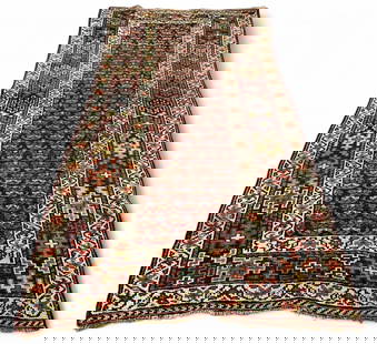 Persian Wool Rug: Persian Wool Rug. Approximately 6.8L x 3.3W ft. (81.5L x 40.0W in.)