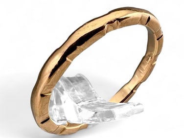 14K Yellow Gold Band Ring