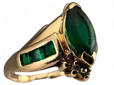 14K Gem Set Ring