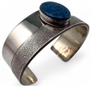 Navajo Sterling Silver Cuff Bracelet