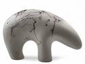 Native American Horsehair Pottery Bear Figure