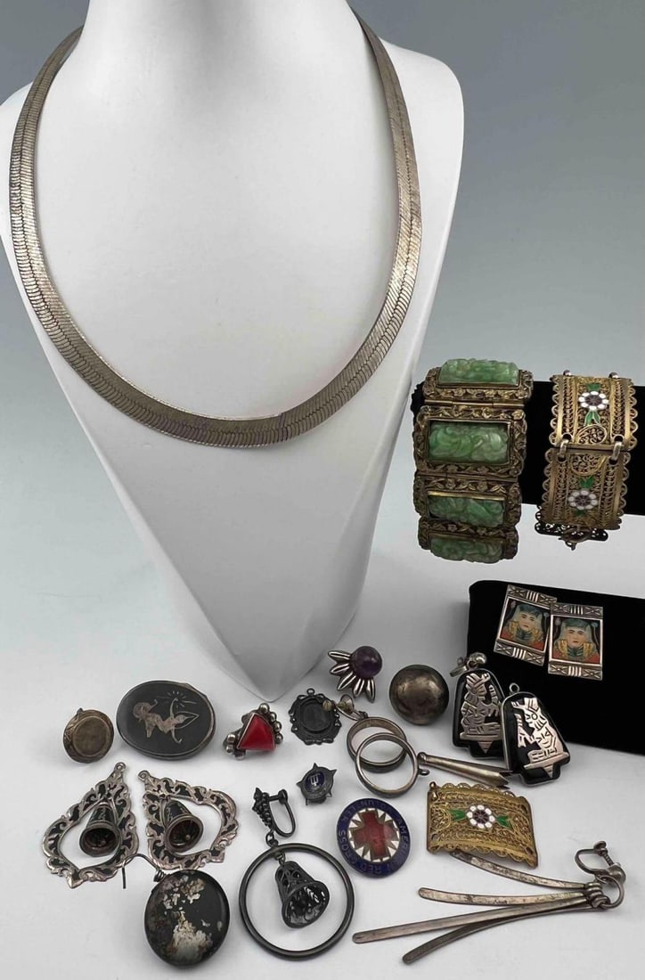 Sterling Silver Jewelry Lot (1 of 17)