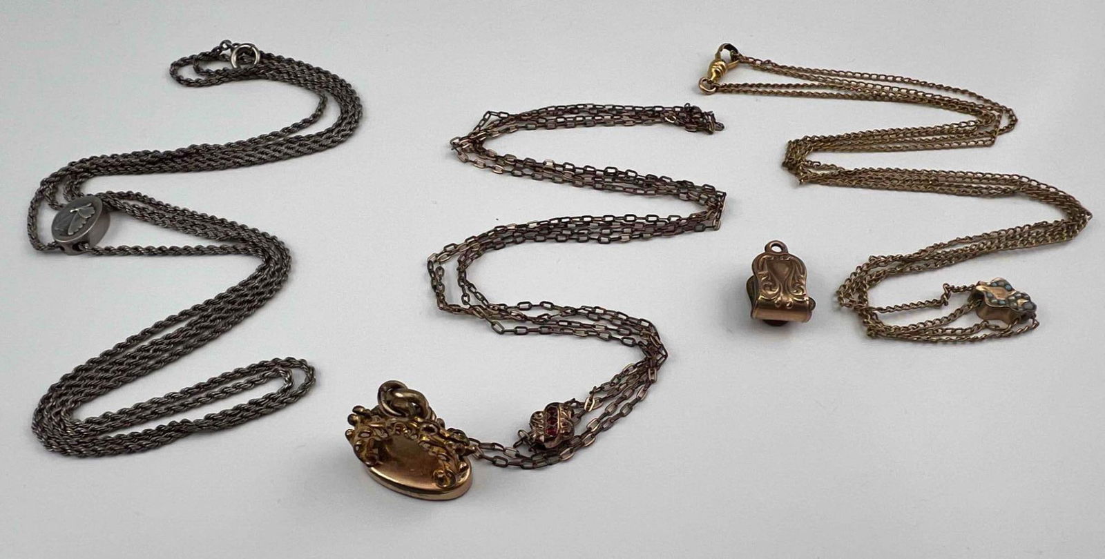 Antique Watch Fobs, One Sterling Silver (1 of 7)