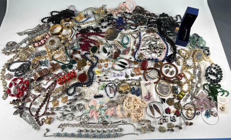 Lot Of Vintage Costume Jewelry