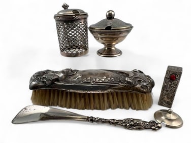 Silver Tableware & Vanity Pieces