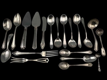 Sterling Silver Flatware Lot