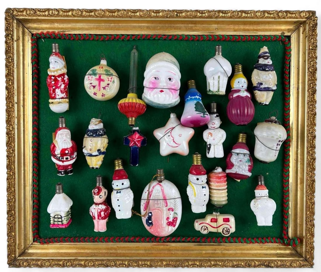 Collection Of Vintage Figural Christmas Lights (1 of 8)