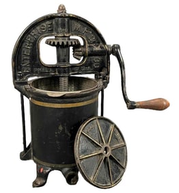 Enterprise Manufacturing Co. Cast Iron Sausage Stuffer