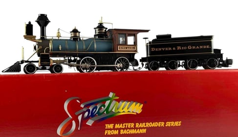Bachmann Spectrum Narrow Gauge Locomotive With Original Box