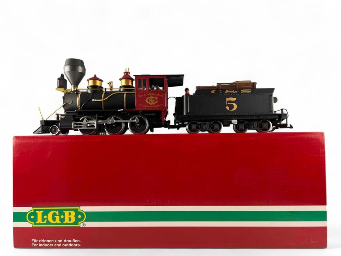 Lgb / Aster Rio Grande K 28 Steam Locomotive
