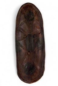 African Hide Shield, Possibly Ingessana, Sudan, Ca. Early 20th Century