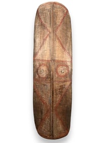 Mendi War Shield, Southern Highlands, Papua New Guinea