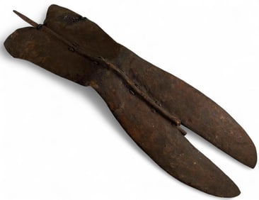 Hide & Wood Shield, Sudan, Lotuko People, 19th Century