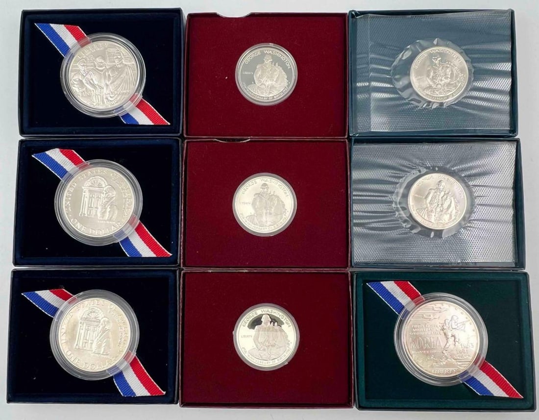 U.S. Commemorative Silver Coins (1 of 4)