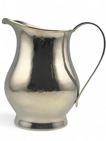 Porter Blanchard Hand Hammered Sterling Silver Water Pitcher