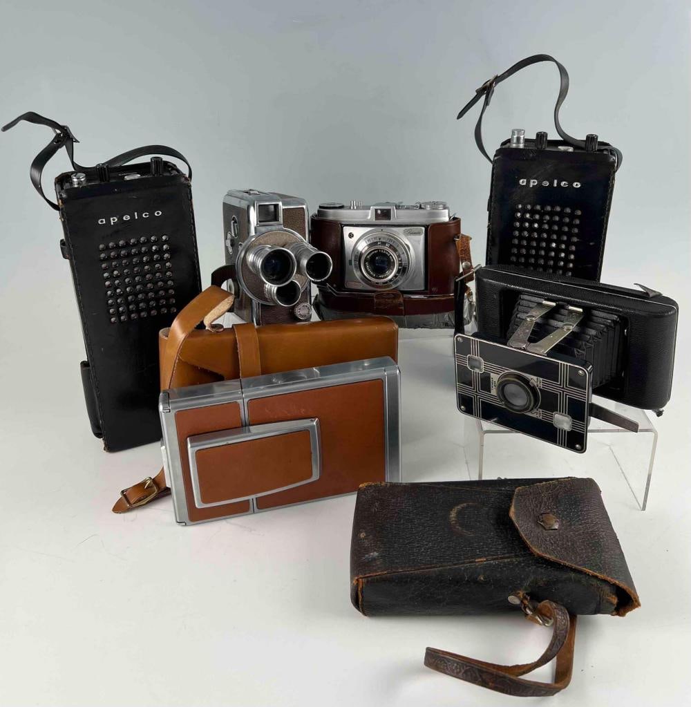 Grouping Of Vintage Cameras (1 of 14)