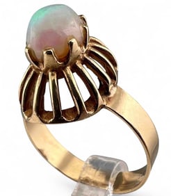 9K Opal Ring