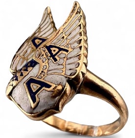 10K Enamel Ring