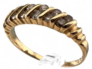 14K Diamond Ring