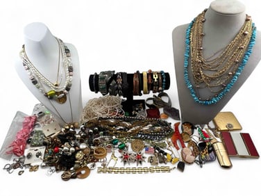 Lot Of Costume Jewelry Including Butler & Wilson, Napier