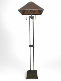 Contemporary Mission Style Floor Lamp