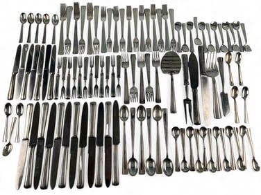Art Krupp Berndorff Art Deco Silverplate Flatware