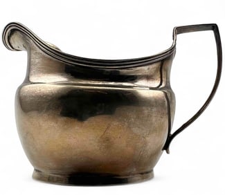 George III English Sterling Silver Creamer