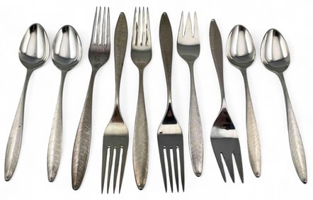 Towle Sterling Silver "R.S.V.P." Pattern Mid Century Modern Flatware