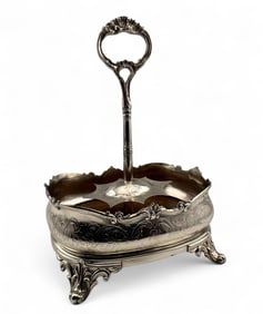 English Sterling Silver Cruet Stand