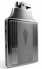 Ronson Art Deco Lighter & Cigarette Case