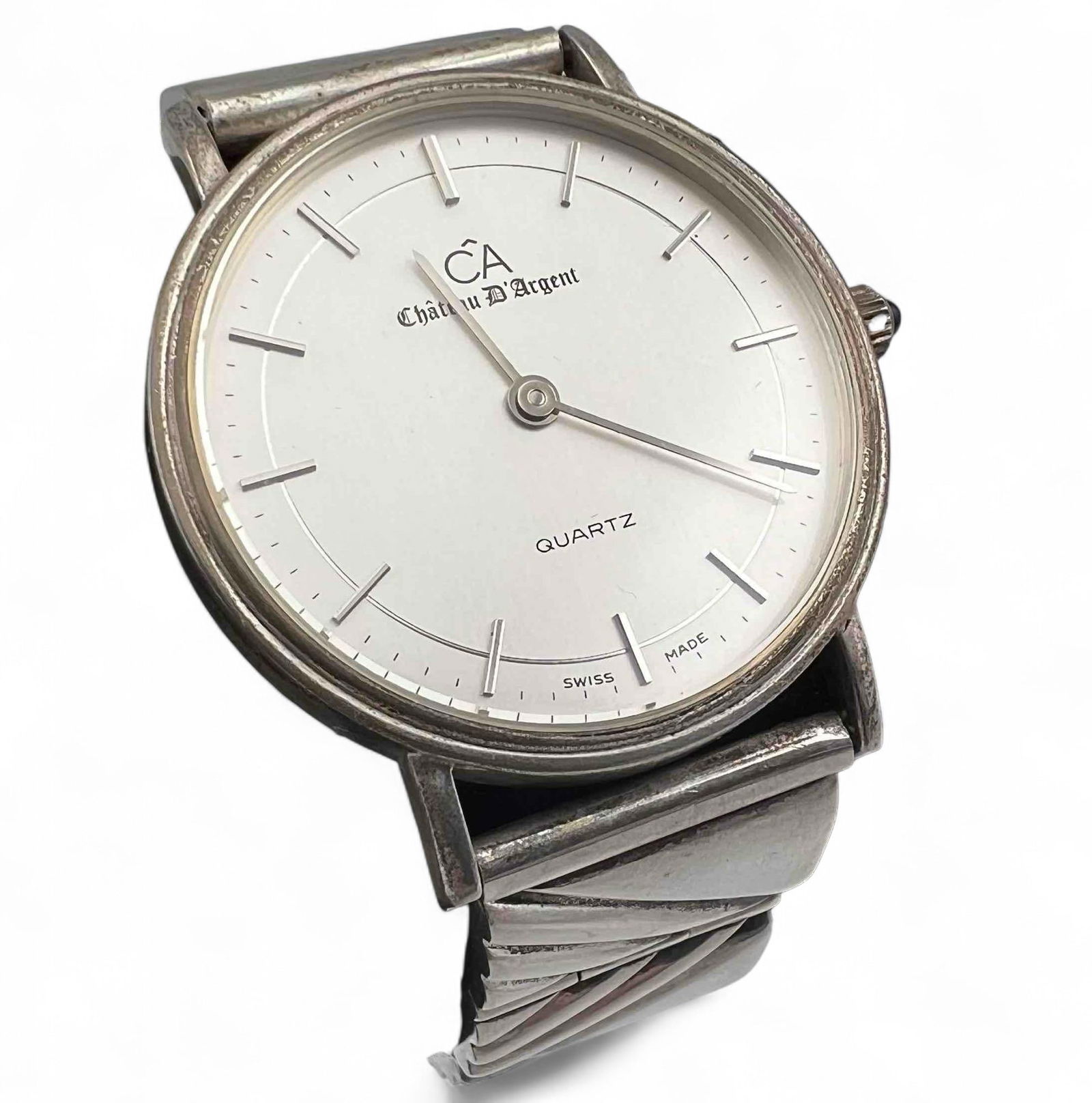 Chateau D'Argent Sterling Silver Watch (1 of 8)