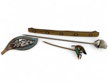 Antique 14K, 10K Brooch & Pins