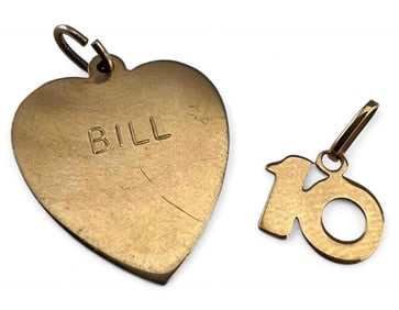 Two 14K Charms