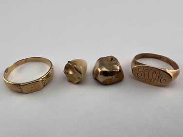 14K, 10K Gold Lot