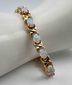 14K Opal Bracelet