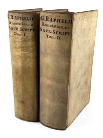 Georg Raphel, Annotationes In Sacrum Scripturam & Annotationes Philologicae Novum Testamentum, 1747