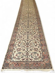 Finely Woven Wool Runner Rug