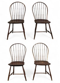 Set Of Four Antique Windsor Chairs
