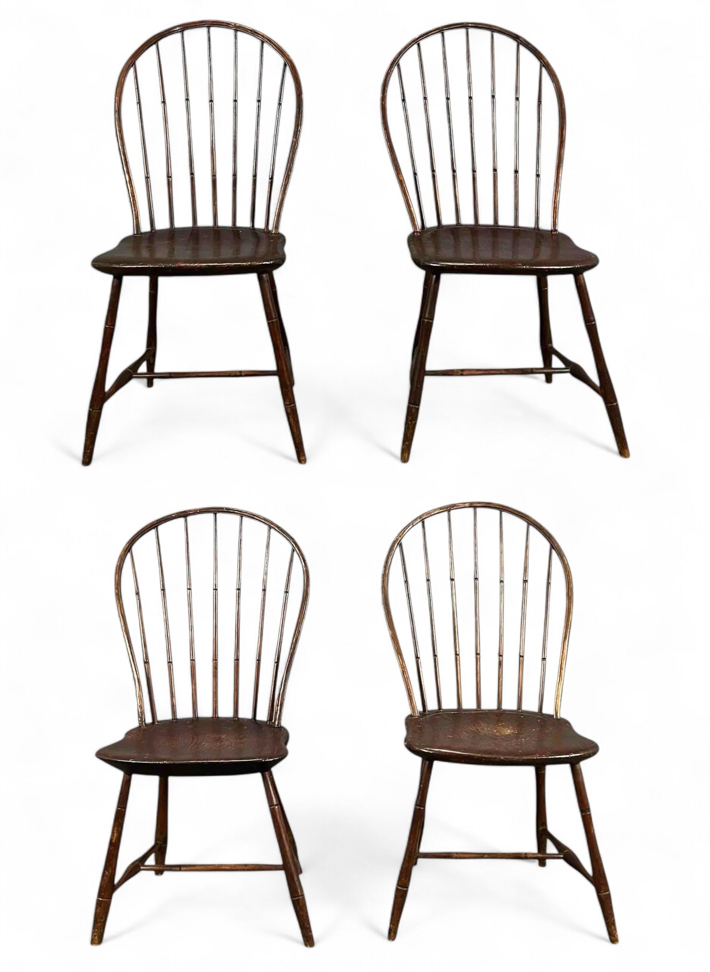 Set Of Four Antique Windsor Chairs (1 of 15)