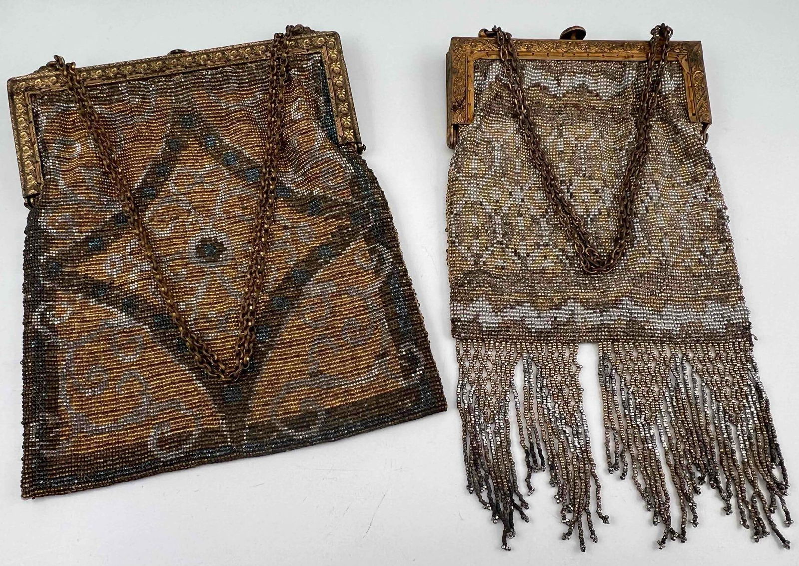Two Antique Micro Beaded Evening Bags (1 of 19)