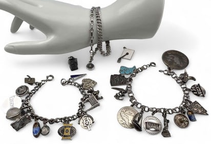 Sterling Silver Charms & Charm Bracelets