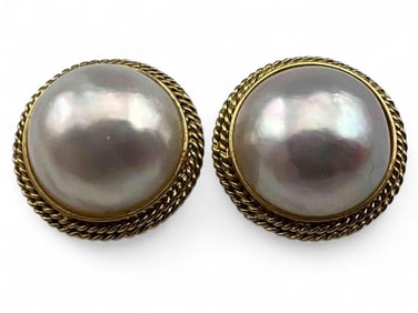 14K Pearl Earrings