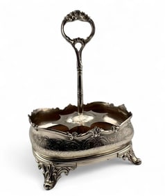English Sterling Silver Cruet Stand