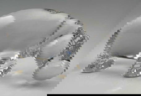 Baccarat Crystal Hippopotamus: Baccarat Crystal Hippopotamus. Marked "Baccrat France." Approximately 6.0L x 3.125H x 2.0W in.