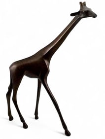 Loet Vanderveen (Dutch, 1921-2015), Standing Giraffe, Bronze